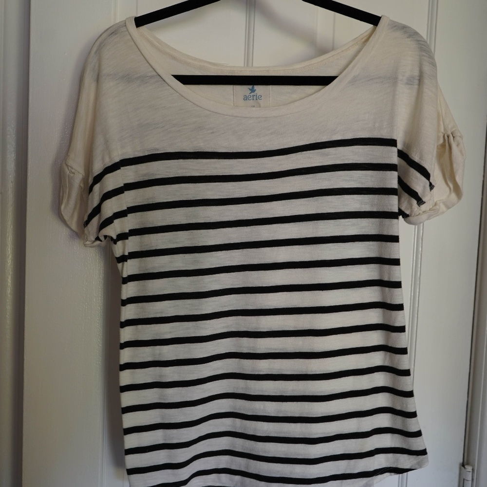 Black Striped T